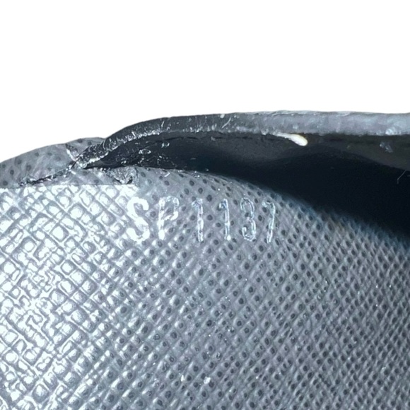 Louis Vuitton Striped Taiga Leather Multiple Wallet - Picture 6 of 7